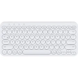 APTIQ Kompakte Tastatur für Windows und Mac – Weiß