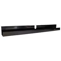 Ergopro Cableslide verstellbarer Kabelkanal 790 - 1500mm schwarz