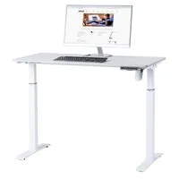 Sun-Flex® Easydesk Elite 1-Motor-Sitz-Steh-Schreibtisch (All-in-One-Paket) weiß