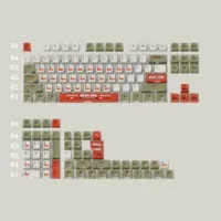 Keychron OEM Profile Dye-Sub PBT Tastenkappen - Morsecode