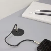 Powerdot Mini mit 2x USB-C Ladegerät Ø51 mm schwarz
