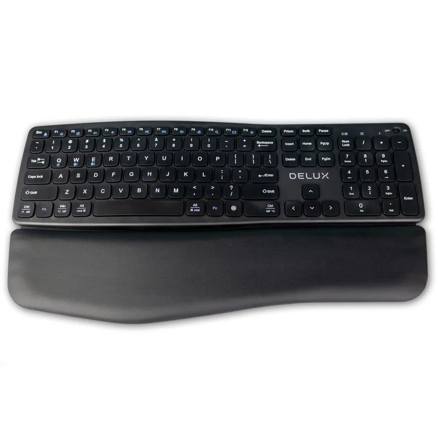 Delux Ergonomic Flatwave kabellos