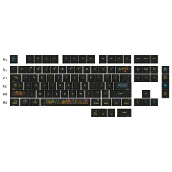 QKA Space Weihnachten NEONight Keycap-Set