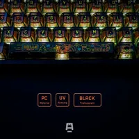QKA Space Weihnachten NEONight Keycap-Set