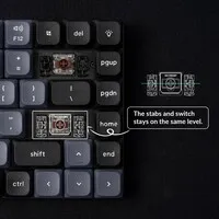 Keychron K3 Pro – kabellose mechanische Tastatur mit flachem Profil für Windows und Mac