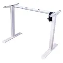 Ergopro 1-Motor-Sitz-Steh-Schreibtischgestell, weiß