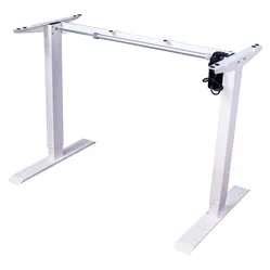 Ergopro 1-Motor-Sitz-Steh-Schreibtischgestell, weiß