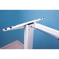 Ergopro 1-Motor-Sitz-Steh-Schreibtischgestell, weiß
