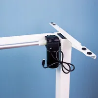 Ergopro 1-Motor-Sitz-Steh-Schreibtischgestell, weiß