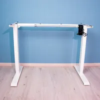 Ergopro 1-Motor-Sitz-Steh-Schreibtischgestell, weiß