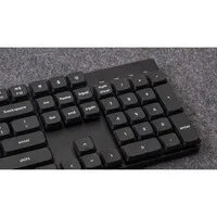 Keychron Low-Profile-Double-Shot-PBT-Tastenkappen für K1 (V5), K1 SE, K3, K5, K5 SE und K7, schwarz