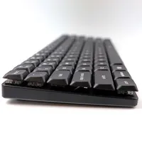 Keychron Low-Profile-Double-Shot-PBT-Tastenkappen für K1 (V5), K1 SE, K3, K5, K5 SE und K7, schwarz