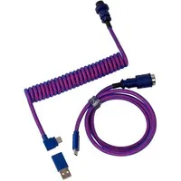 Keychron Premium-Aviator-Spiralkabel – Lila