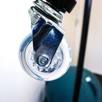 Score Friseurrollen transparent (Set von 5)