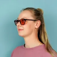 Multilens Alex FL-41 Migränebrille Havanna
