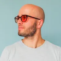 Multilens Alex FL-41 Migränebrille Havanna