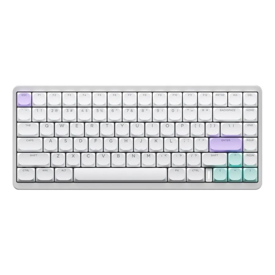 Rapoo A83 Air mechanische kabellose Tastatur weiß