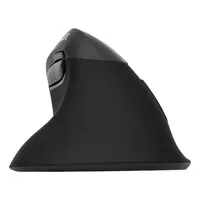 Delux Mini Iron Gray – kabellose, ergonomische Maus für Rechtshänder