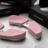 DeltaHub Carpio Ersatz-Handgelenkstütz-Pads - rosa