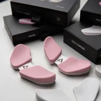 DeltaHub Carpio Ersatz-Handgelenkstütz-Pads - rosa
