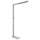 Maul MAULsirius LED-Stehleuchte colour vario sensor dimmbar silbergrau