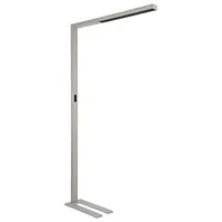 Maul MAULsirius LED-Stehleuchte colour vario sensor dimmbar silbergrau