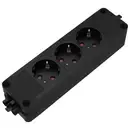 Fellowes Power Block 2.0 - 3x 230V Steckdosenleiste schwarz