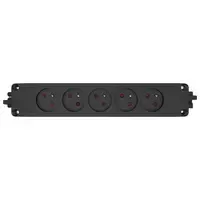 Fellowes Power Block 2.0 - 5x 230V Steckdosenleiste schwarz