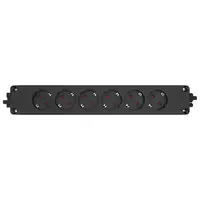 Fellowes Power Block 2.0 - 6x 230V Steckdosenleiste schwarz
