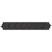 Fellowes Power Block 2.0 - 6x 230V Steckdosenleiste schwarz