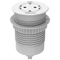 Fellowes Power-Spot® USB-C weiß - 1x 230V & USB-C Ladegerät 30W