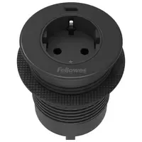 Fellowes Power-Spot® USB-C schwarz - 1x 230V & USB-C Ladegerät 30W