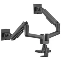 Ergopro Heavy Duty Doppel-Monitorarm mit Gasfeder - schwarz