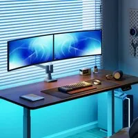 Ergopro Heavy Duty Doppel-Monitorarm mit Gasfeder - weiß