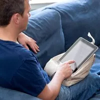 The Bookseat Buchständer und Tablet-Halterung, smaragdgrün