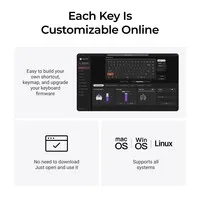 Keychron K3 HE magnetische Low-Profile-Tastatur für Windows & Mac