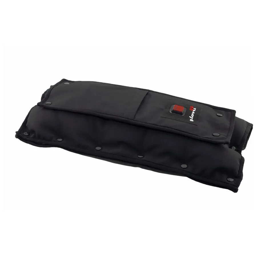 Glovii Beheizter Handmuff 4-in-1 - schwarz