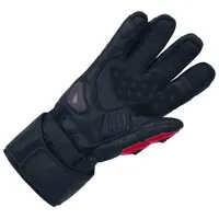 Glovii Beheizte Motorradhandschuhe für Motorradbatterie - schwarz/rot/weiß