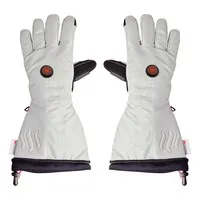 Glovii Beheizte Skihandschuhe - grau