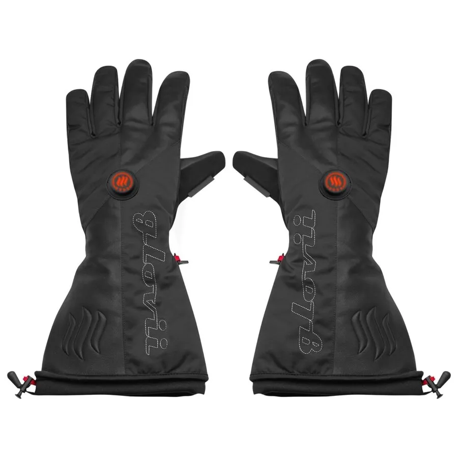 Glovii Beheizte Skihandschuhe - schwarz