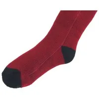 Glovii Beheizte Socken mit angerauter Innenseite - rot