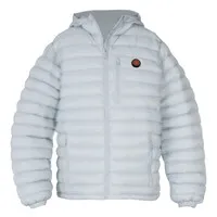 Glovii Beheizte Jacke Herren - hellgrau