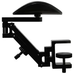 Mousetrapper® Dynamic bewegliche Armstütze mit Tischklemme, schwarz