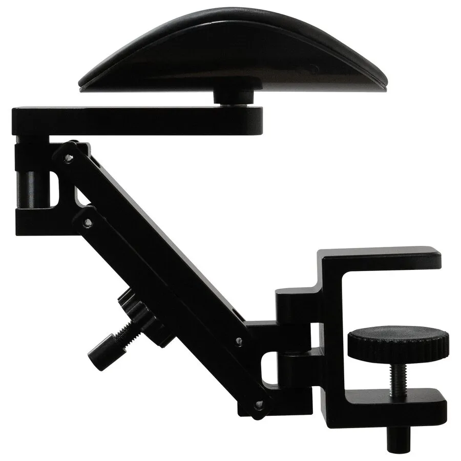 Mousetrapper® Dynamic bewegliche Armstütze mit Tischklemme, schwarz