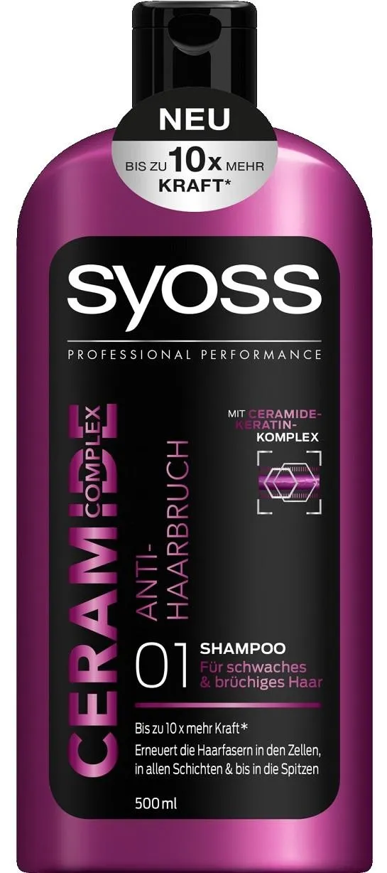Syoss Shampoo Ceramide - Anti-Haarbreuk 500 ml