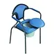 Able2 Toiletstoel Vast (Met afdekzitting en emmer) Able2 Toiletstoel Vast (Met afdekzitting en emmer)