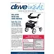 Drive Medical Rollator Nitro Medium | Wit | Met Dienblad Drive Medical Rollator Nitro Medium | Wit | Met Dienblad