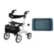 Drive Medical Rollator Nitro Medium | Wit | Met Dienblad Drive Medical Rollator Nitro Medium | Wit | Met Dienblad