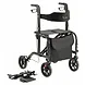 Multimotion MultiMotion Duo Rollator - Rollator en Rolstoel in 1 Multimotion MultiMotion Duo Rollator - Rollator en Rolstoel in 1