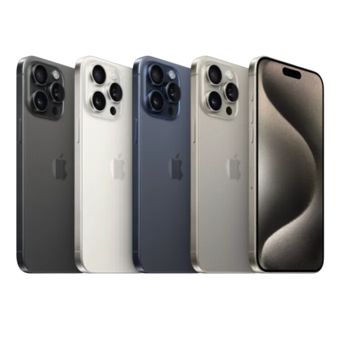 Refurbished iPhone 15 Pro 128GB Weiß Titan